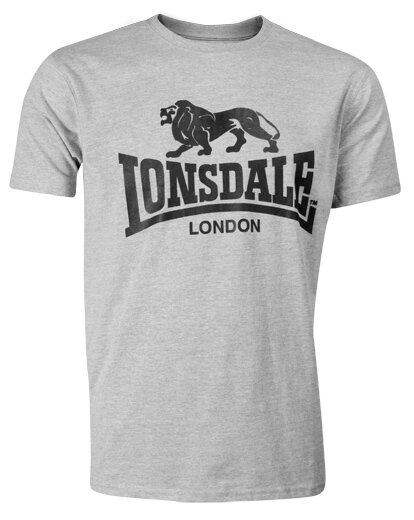 CAMISETA LONSDALE LOGO GRIS